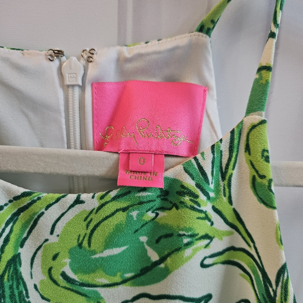 LILLY PULITZER Pearl Resort White Flamingle Engineered Romper - Picture 7 of 16